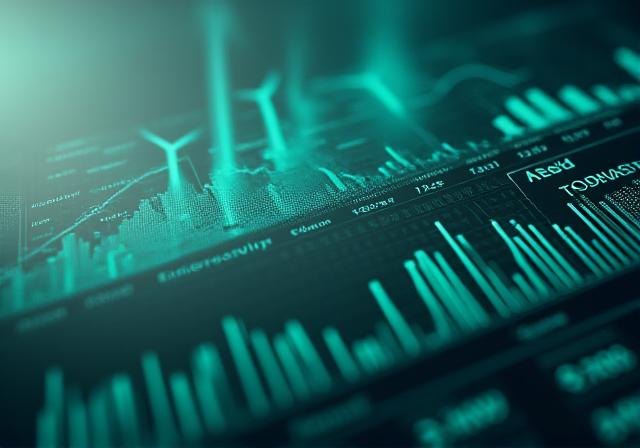 Data visualization of climate impact and net-zero targets